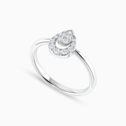 LDR1936 - Pear Diamond Ring in 18K Gold - RN402360W18DI1-3.jpg