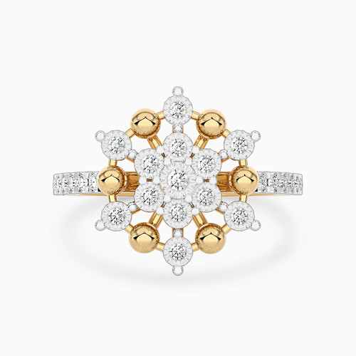 LDR1901 - Flower Diamond Ring in 18K Gold - SAR04035-14-1.jpg