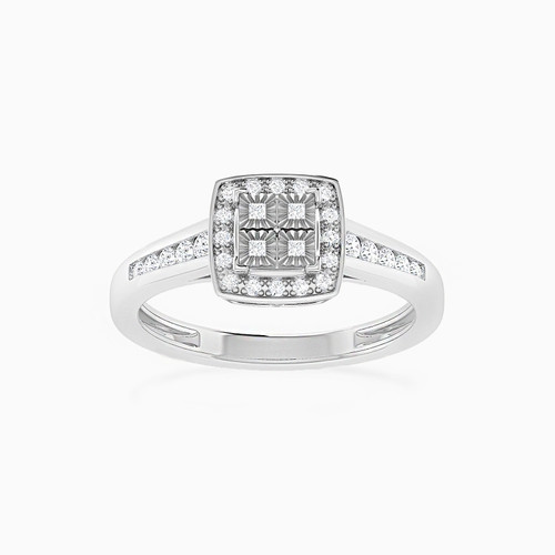 LDR1949 - Cushion Diamond Ring in 18K Gold - RN405234W18DI1-1.jpg