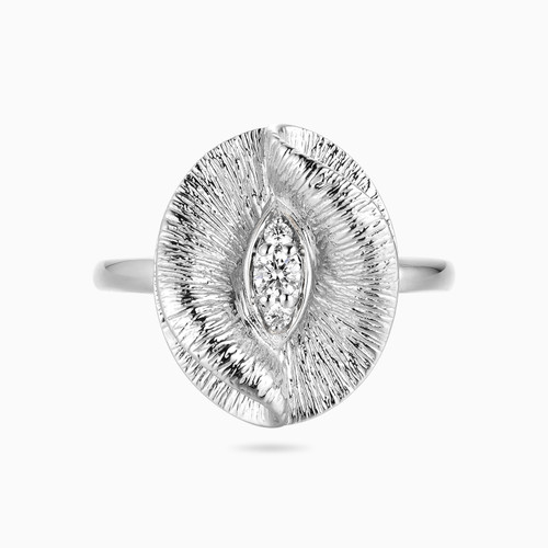 LDR1925 - Flower Diamond Ring in 18K Gold - RG106046W8-1.jpg