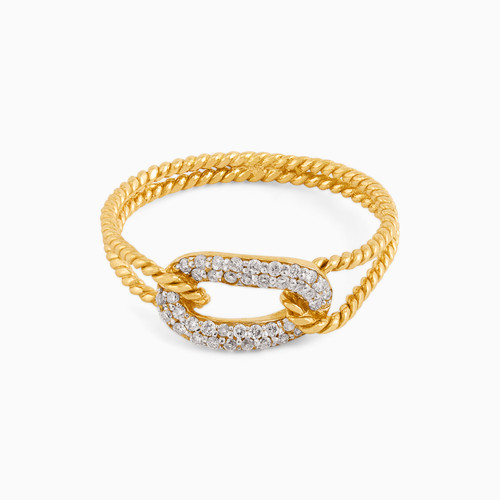 LDR659 - Link Diamond Ring in 18K Gold - LRG00007-1.jpg