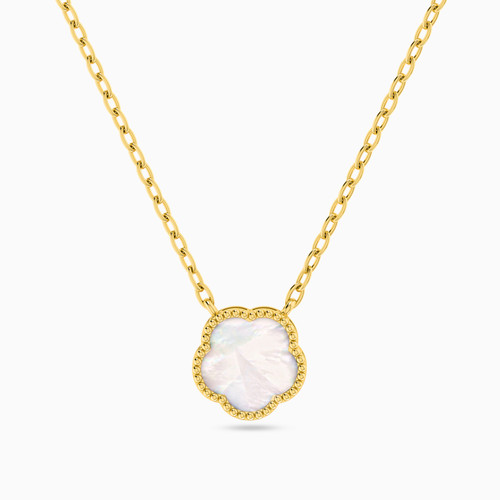 MLN645 - Butterfly Colored Stones Necklace In 18K Gold - 21046110705-1.jpg