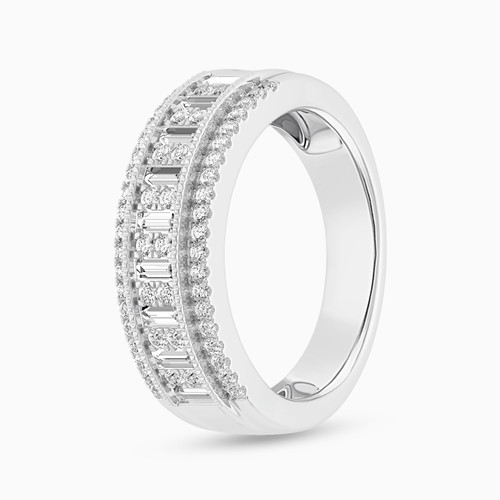 LDR826 - Circle Diamond Twin Rings in 18K Gold - RG88083-3.jpg