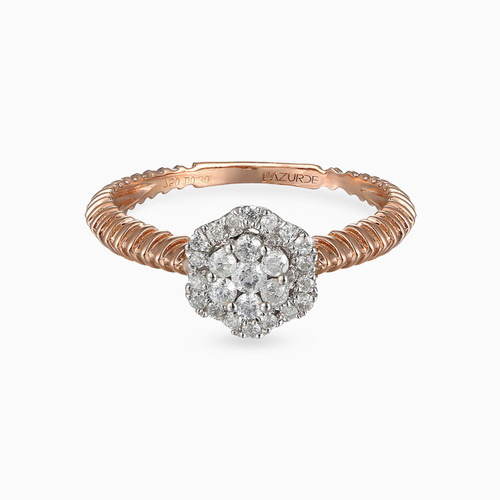 LDR10 - Flower Diamond Ring in 18K Gold - RG56077-1.jpg