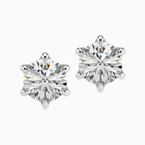 LDE297 - Star Diamond Stud Earrings in 18K Gold - KE106582-1.jpg