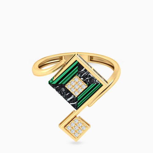 LIR165 - Square Colored Stones Statement Ring in 18K Gold - 111105180095-1.jpg