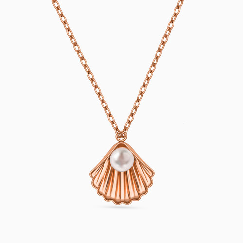 MLN129 - Shell Pearls Necklace in 18K Gold - 21046110451-1.jpg