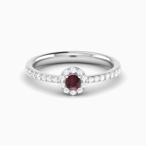 LDR2040 - Circle Diamond & Red Stone Ring in 18K Gold - RN411481W18HRU1-1.jpg