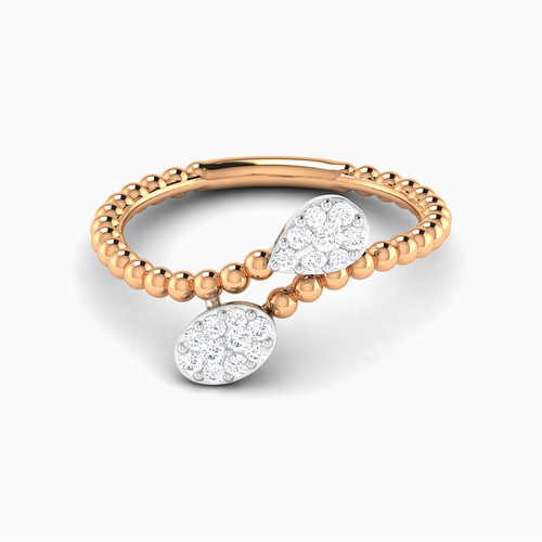 LDR2024 - Oval Diamond Two-headed Ring in 18K Gold - RN125692B18DI1-1`.jpg