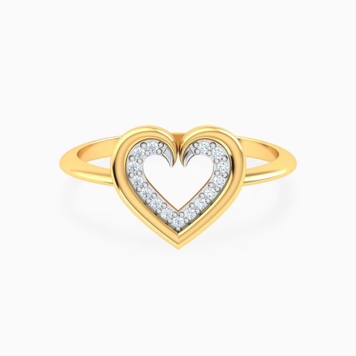 MLR467 - Heart Diamonds Ring in 18K Gold - 21048110694  264-1.jpg