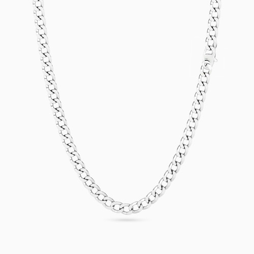 WN228 - Link Sterling Silver Chain Necklace - 40210650-1.jpg