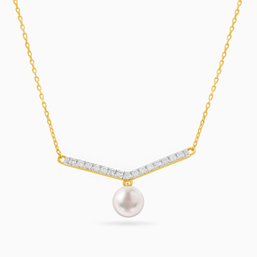 LDN1749 - Round Diamond & Pearl Necklace in 18K Gold - LNE00105-1.jpg LDN1749 - Round Diamond & Pearl Necklace in 18K Gold - LNE00105-1.jpg