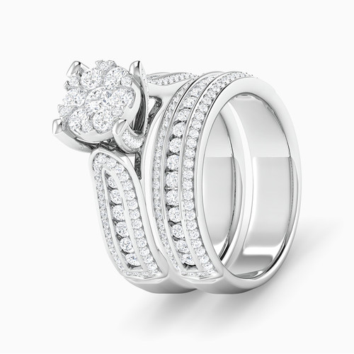 LDR2152 - Circle Diamond Twin Rings in 18K Gold - RN413070W18DI1-1.jpg
