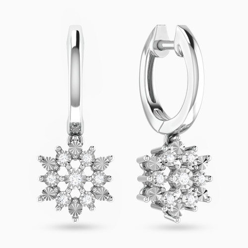 LDE533 - Flower Diamond Drop Earrings in 18K Gold - HP401084W18DI1-1.jpg