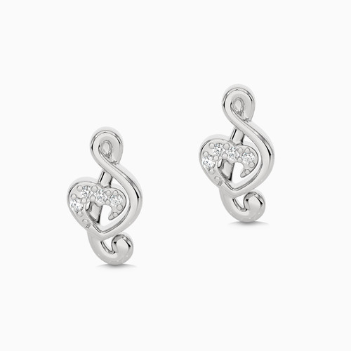 LDE563 - Music Note Diamond Stud Earrings in 18K Gold - SAE03396-1.jpg