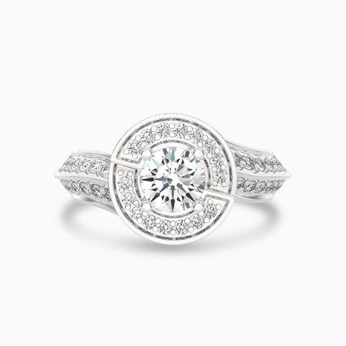 LGDR96 - 1.02 CT Brilliant Lab Grown Diamond Statement Ring in 18K Gold - AJR35531-1.jpg