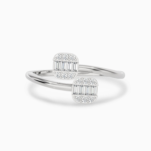 LDR2308 - Square Diamond Two-headed Ring in 18K Gold - AJR33906-14-1.jpg