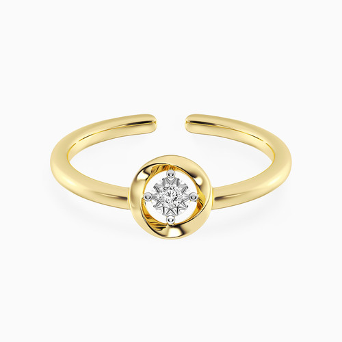 WR195 - Circle Lab Grown Diamonds Gold Plated Ring - MSR00832-1.jpg