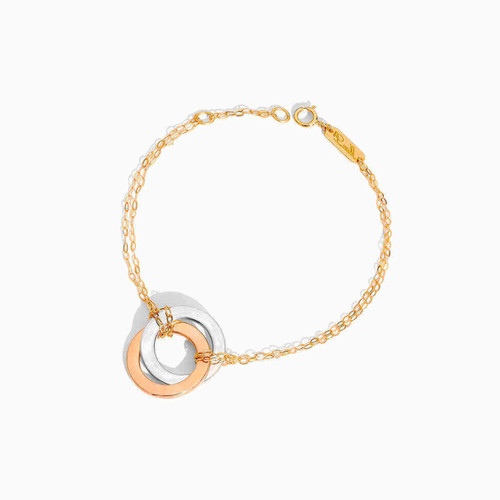 MLB687 - Circle Chain Bracelet in 18K Gold - 21047130007-1.jpg