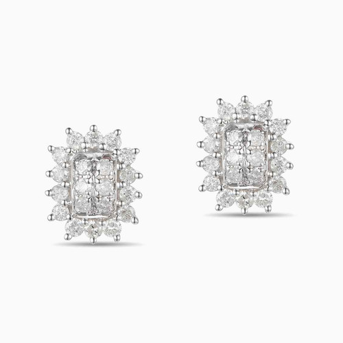 LDE94 - Flower Diamond Stud Earrings in 18K Gold - ER91195-1.jpg