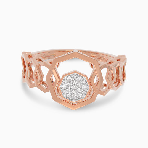 LDR3132 - Intertwined Diamond Ring in 18K Gold - SAR05170-1.jpg