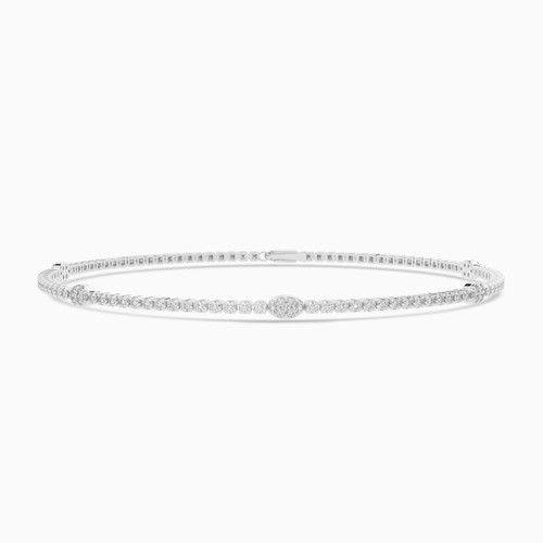 LDB595 - Diamond Chain Bracelet In 18K Gold - AJB02256-WG-1.jpg