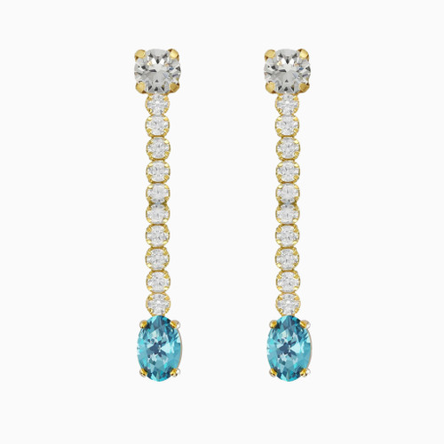 WE338 - Oval Drop Aqua Blue Stone Gold Plated Drop Earrings - A5221-10DT-1.jpg WE338 - Oval Drop Aqua Blue Stone Gold Plated Drop Earrings - A5221-10DT-1.jpg