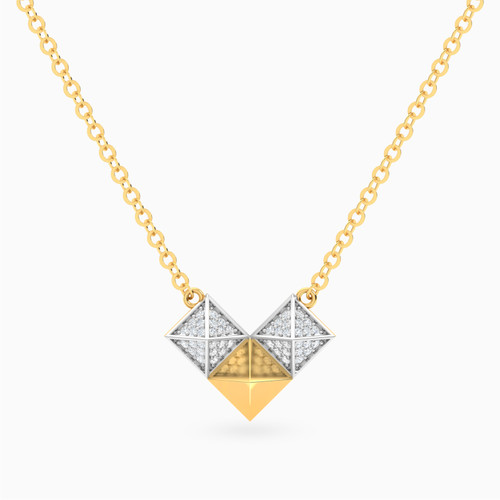 LDN2586 - Three Pyramids V Shaped Pendant Diamond Necklace in 18K Gold - ENE50028-1.jpg