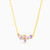 MLN30 - Round Pearls & Colored Stones Chain Necklace in 18K Gold - 21046030136-2.jpg