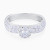 LDR3918 - Floral Cluster Diamond Pav�� Ring in 18K Gold - R50367-1.webp