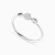 LDR4086 - Floral Cluster & Pear Loops Diamond Ring in 18K Gold - RN412702W18DI1-3.webp