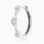 LDE1011 - Square Bezel Settings Diamond Hoop Earrings in 18K Gold - HP403295W18DI1-4.webp