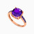 WR368 -  Cushion Colored Stones Gold Plated Ring  - 167021800153161-3.jpg