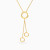 MLN2126 - Contoured Circles Y Shaped Necklace in 18K Gold - 21046111323-1.webp
