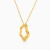 MLN2119 - Fluid Open Shape Necklace in 18K Gold - 21046111313-3.webp