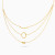 MLN2129 - Circle & Beads Layered Necklace in 18K Gold - 21046111325-3.webp
