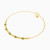 MLB939 - Beads Green Stones Chain Bracelet in 18K Gold - 21047020033-3.webp