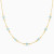 MLN2090 - Spaced Blue Stones Chain Necklace in 18K Gold - 21046020037-1.webp