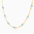 MLN2090 - Spaced Blue Stones Chain Necklace in 18K Gold - 21046020037-3.webp