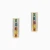 LDE1028 - Rectangular Frame Colored Stones Diamond Stud Earrings in 18K Gold - SAE06262-3.webp