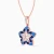LDN2700 - Daffodil Flower Enamel Coated Diamond Necklace in 18K Gold - KP603666-SI3-3.webp
