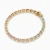 LDB834 - Vertical Rectangular Frame Colored Stones Diamond Bangle in 18K Gold - SAB05389-YG-2.webp