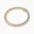 LDB833 - Rectangular Frame Colored Stones Diamond Bangle in 18K Gold - SAB05388-3.webp