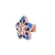 LDE1027 - Daffodil Flower Enamel Coated Diamond Stud Earrings in 18K Gold - KE603666-SI3 (3).webp