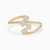 LDR4148 - Tilted Squares Cluster Diamond Bypass Ring in 18K Gold - AJR24384-1.webp