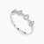 LDR4158 - Open Pear Shapes Diamond Ring in 18K Gold - SAR04981-3.webp