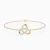 LDB846 - Triquetra Diamond Chain Bracelet in 18K Gold - SAB04407-1.webp