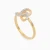 LDR4155 - Triquetra Diamond Ring in 18K Gold - SAR04407-3.webp