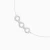 LDB847 - Three Hexagons Diamond Chain Bracelet in 18K Gold - SAB04984-4.webp