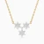 LDN2726 - Triangle of Floral Cluster Diamond Necklace in 18K Gold - AJP11543-1.webp
